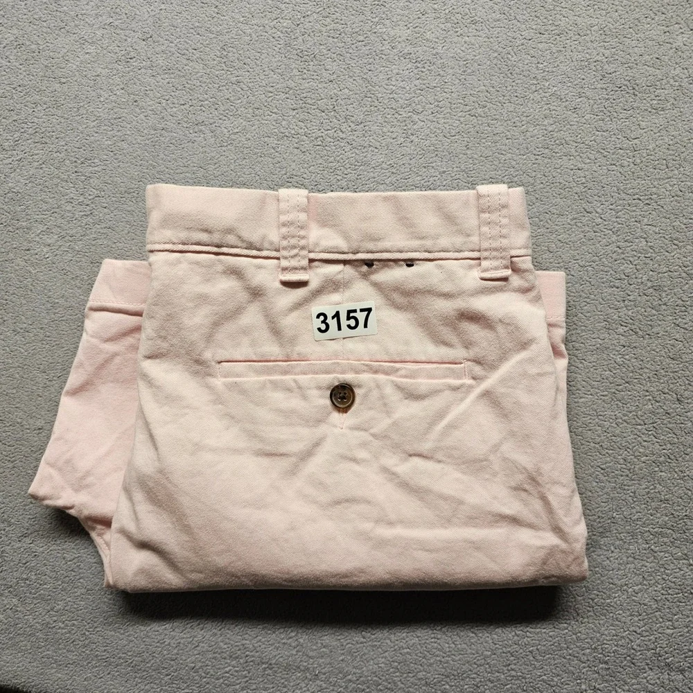 J.Crew‎ Mens 7 Inch Inseam Re-Imagined Chino Shorts Pink Size 35
